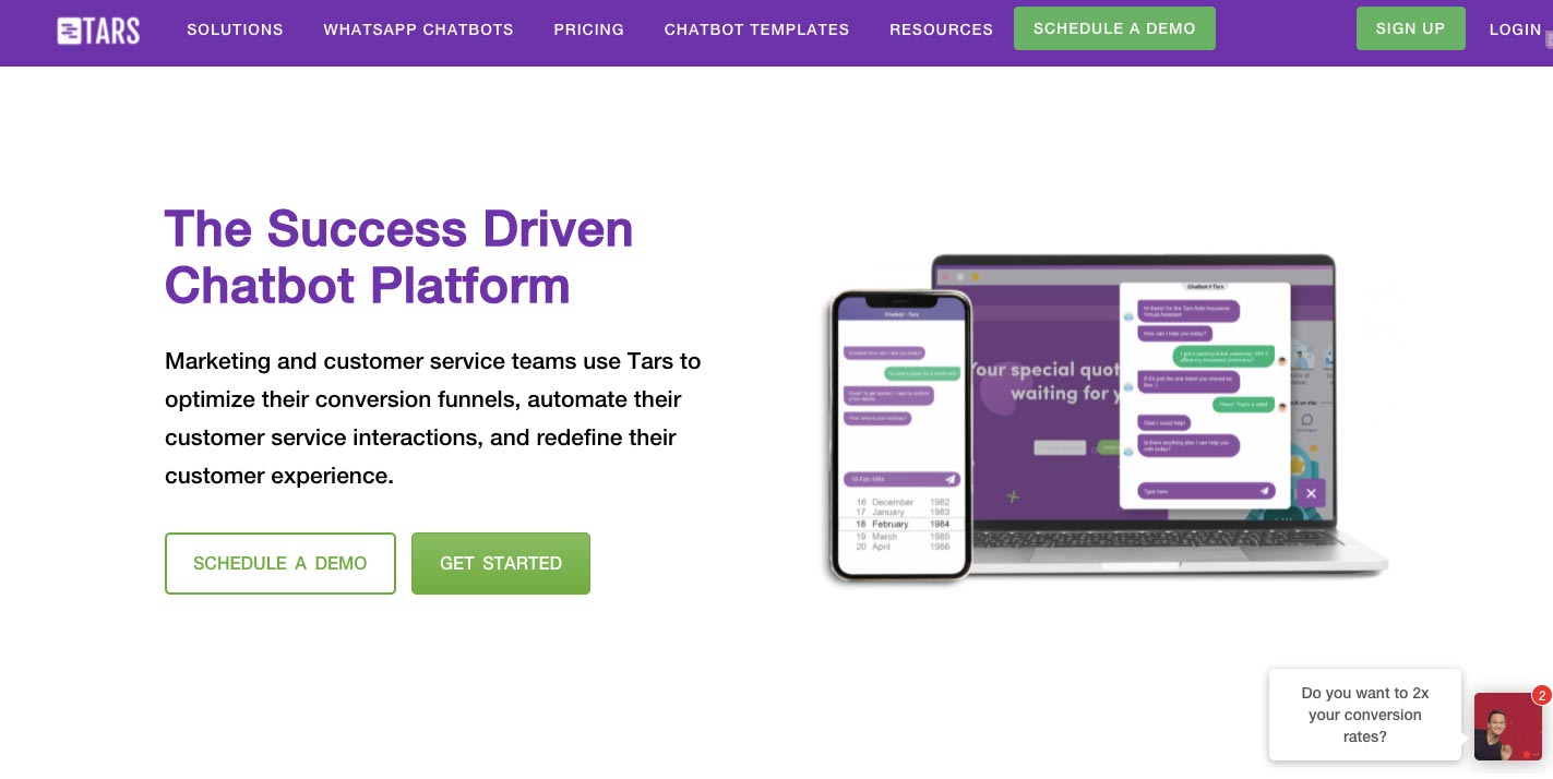 TARS chatbot platform